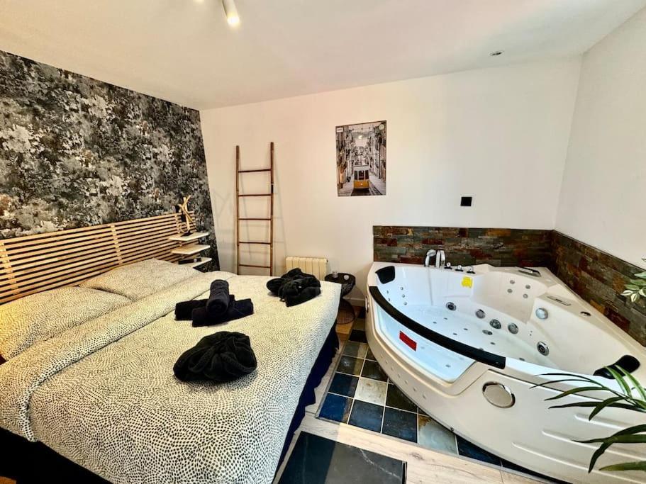 Sauna & Balneo Au Coeur De Apartment *